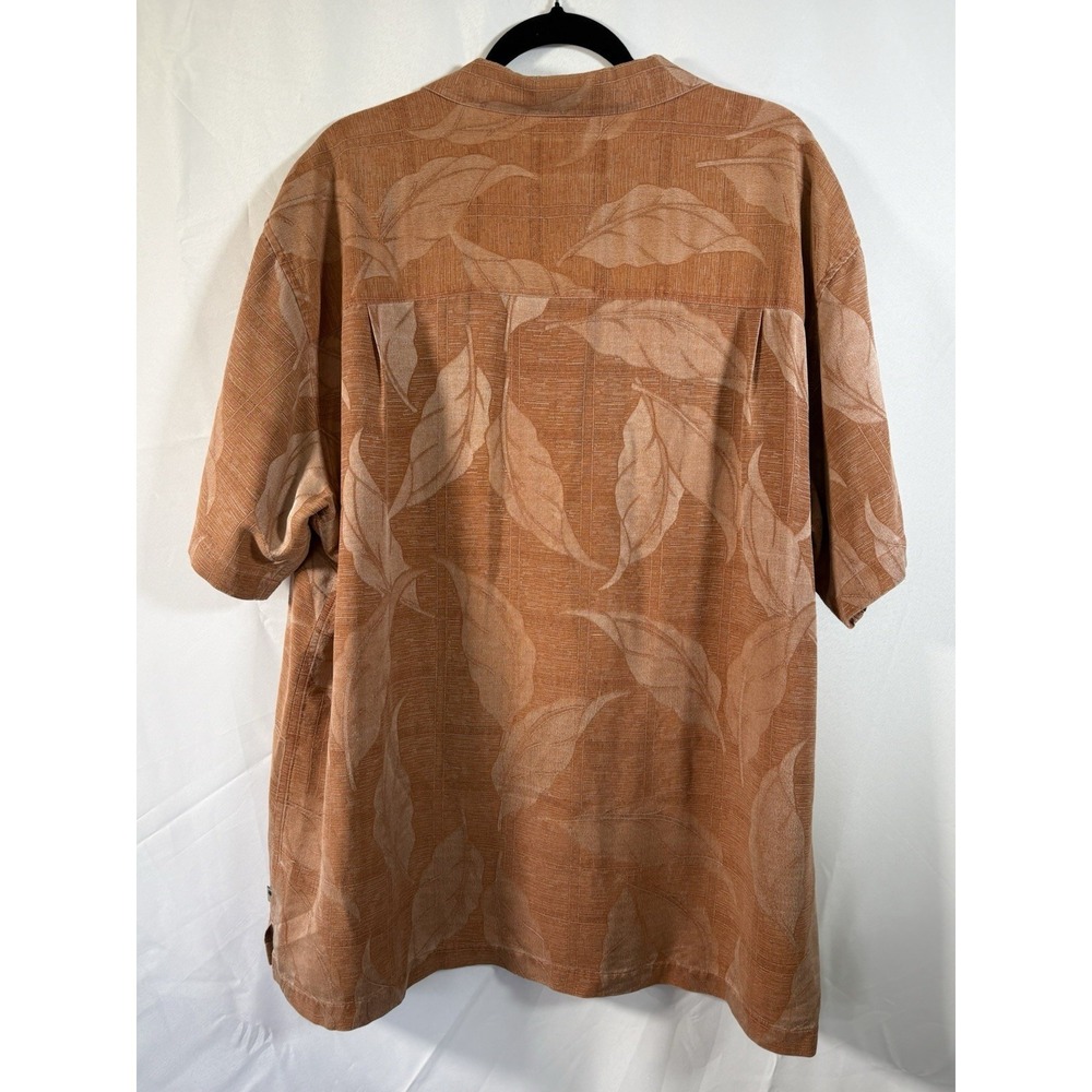 Island Shores shirt size 2XL washable silk short sleeves button up - Picture 3 of 7